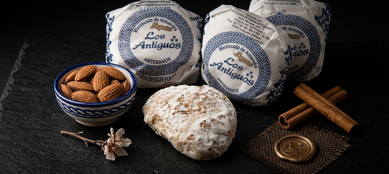 Mantecada de almendra superior de Los Antiguos, Antequera